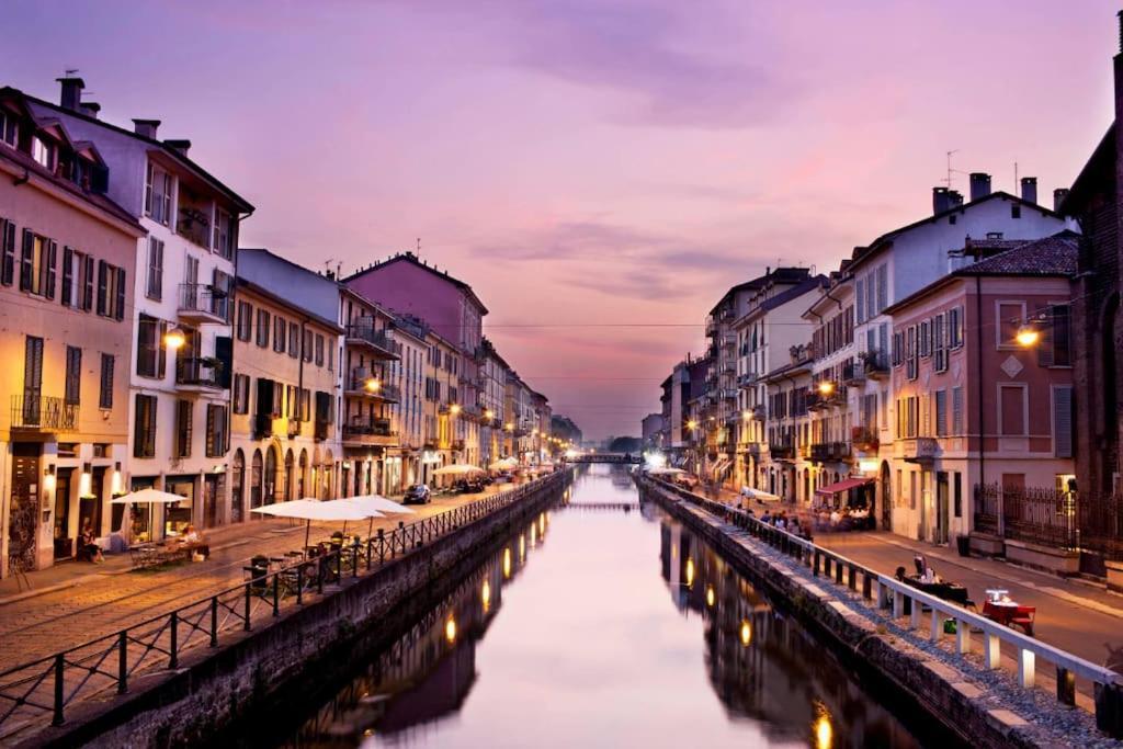 Cozy Loft Navigli, Close To Duomo And Bocconi - Italy Flat Vacation Milan Luaran gambar